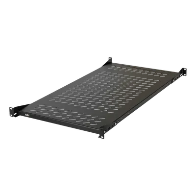 Полка стационарная усиленная TLK TLK-SHFC-860F-BK, 19", 860мм, для шкафа 1000мм