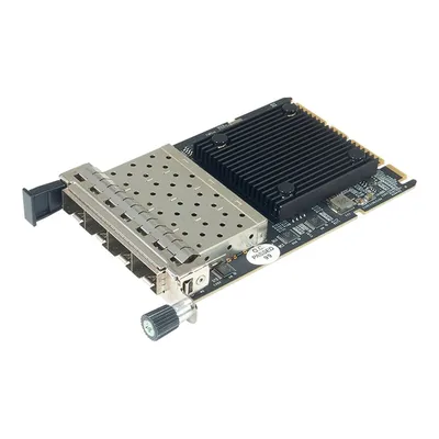 Сетевой адаптер ST-Lab N-840, 4×10GbE SFP+, PCIe 3.0 x8, OCP 3.0, Intel XL710-BM1