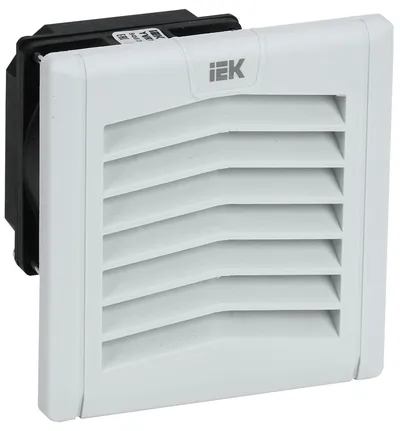 Вентилятор с фильтром IEK YVR10-024-55, 24 м³/ч, IP55, 120×120×73 мм