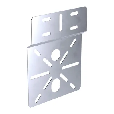 Монтажная пластина Промрукав PR16.3813, INOX AISI 316, 195×150 мм