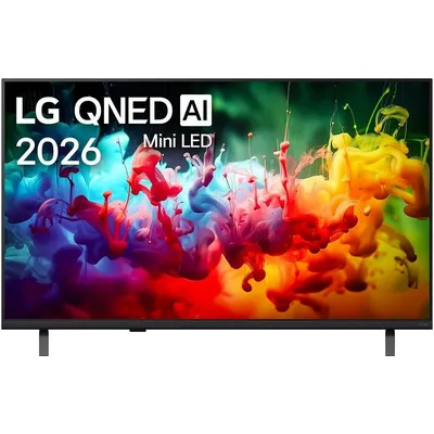 Телевизор 43" LG 43QNED70B6C.ARU (RU) черный (QNED, 4K UHD, 60Hz, DVB-T, DVB-T2, DVB-C, DVB-S, DVB-S2, USB BT, WiFi, Smart TV) (43QNED70B6C.ARU)