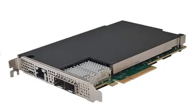 Сетевой адаптер Silicom P425G2SN1-XR-E1, 2×100Gb QSFP28, PCIe