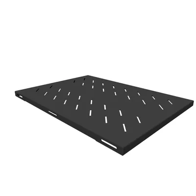 Полка стационарная усиленная SNR SNR-SHELF-09065-250B, 650мм, 250кг, черный