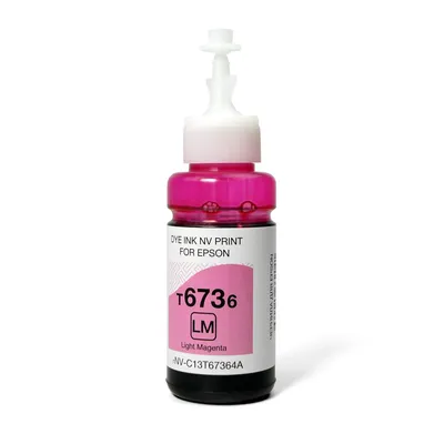 Чернила NV Print NV-INK-T6736LM, Light Magenta, 70 мл, для Epson L800/L805/L810/L850/L1800
