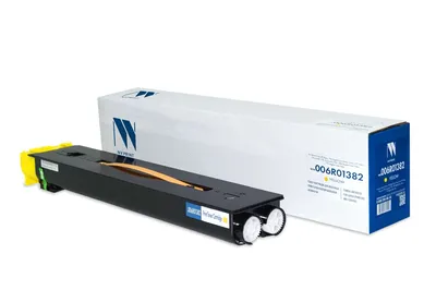 Картридж NV Print NV-006R01382Y, тонер жёлтый, для Xerox, 22000 стр.