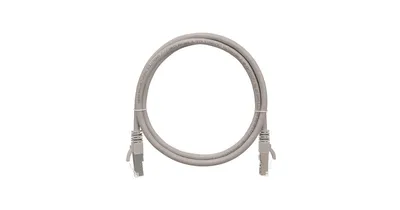 Коммутационный шнур NIKOMAX ESSENTIAL NMC-PC4SD55B-ES-003-C-GY, Cat.5e, 0.3 м, серый