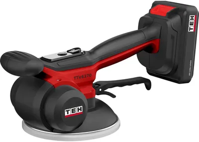 Виброприсоска TEH TTV6370, Ø123мм, до 30кг, 20В, 2Ач