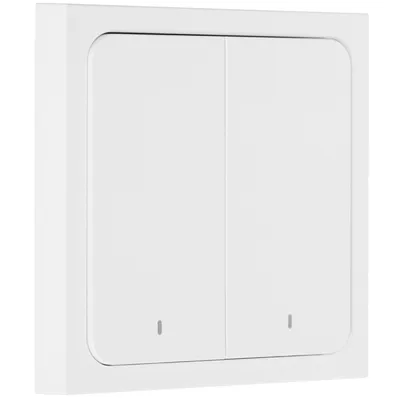 Умный выключатель Yandex YNDX-00532, 2 клавиши, Zigbee 3, 220–240 В
