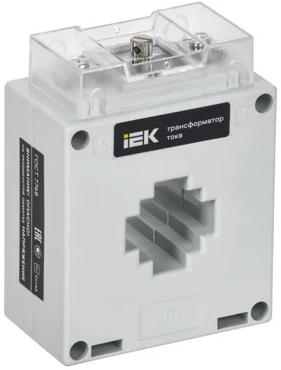 Трансформатор тока IEK ТШП-0,66 ITB20-2-10-0300, 300/5А, 10ВА, 0,5