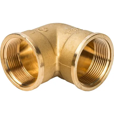 Угольник STOUT SFT-0013-000112, 1 1/2", ВР, 90°, латунь