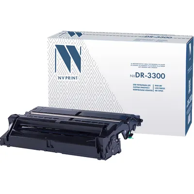 Фотобарабан NV Print NV-DR3300 для Brother, 30000 страниц, черный