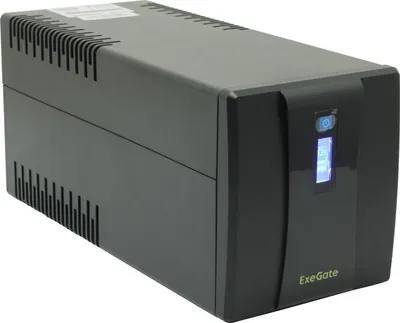 ИБП Exegate EP285503RUS, 1500VA/950W, LCD, AVR, 4×Schuko