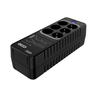 Повреждение упаковки ИБП CBR LIGHT LGT-650 [650VA/360W 6 x EURO, 3 c фильтрацией + 3 с резервированием, Breaker] (LGT-650H-6F-LDB)