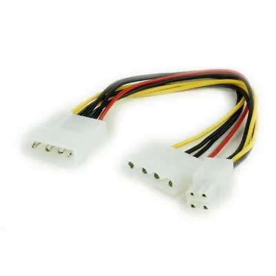 Кабель-удлинитель Cablexpert CC-PSU-4, MOLEX (m) → MOLEX (f) + ATX 4 Pin