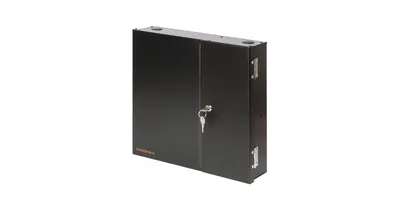 Оптический кросс Nikomax NMF-WP48-BLANK-IB-P-BK, настенный, до 48 SC/LC, сталь