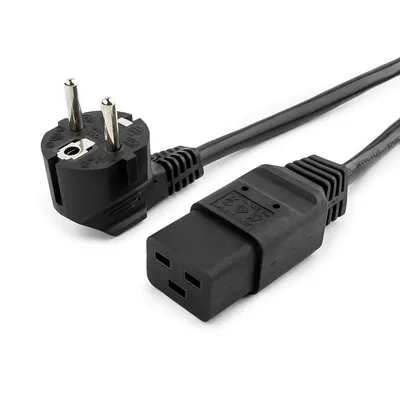 Кабель питания Cablexpert PC-SH-C19-16A-1.8, Schuko/IEC 320 C19, 16 А, 1.8 м