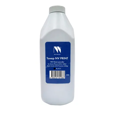 Тонер с девелопером NV Print NV-XR6510-PR-500gBk, Xerox, чёрный, 500 г
