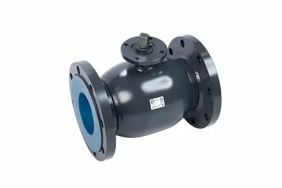 Кран шаровой Ридан FF DN150 PN25, фланцевый, под привод, стандартный проход