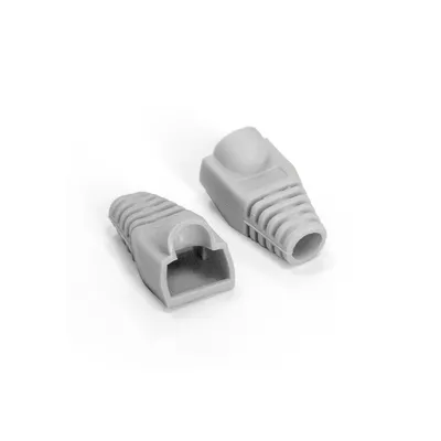 Колпачок изолирующий Exegate EX205296RUS для коннектора RJ-45, пластик, серый, 100 шт