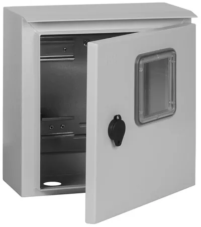 Шкаф учета IEK ЩУ 1/1-0 MKM51-N-01-54-G, 310×300×150 мм, IP54, У1, 7 модулей DIN