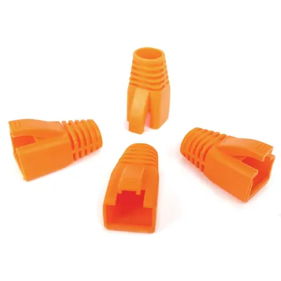 Колпачок Cabeus CAP-8-OR изолирующий для RJ-45, оранжевый, d-8 мм