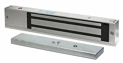 Электромагнитный замок Smartec ST-EL250ML, 250 кг, 12/24 В, накладной