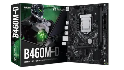Материнская плата MAXSUN MS-Challenger B460M-D, LGA 1200, Intel B460, mATX