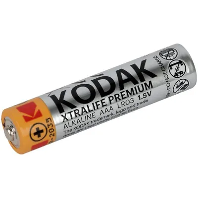 Батарейка Kodak LR03-4BL XTRALIFE PREMIUM Alkaline, AAA, алкалиновая, 4 шт