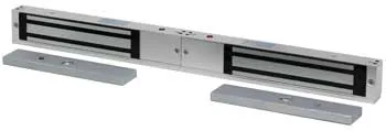 Замок электромагнитный Smartec ST-EL250MLD, сдвоенный, 2×250 кг, 12/24 В