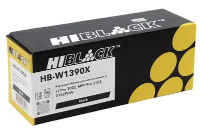 Картридж Hi-Black HB-W1390X для HP LaserJet Pro 3002/MFP Pro 3102/3102FDW, 4K