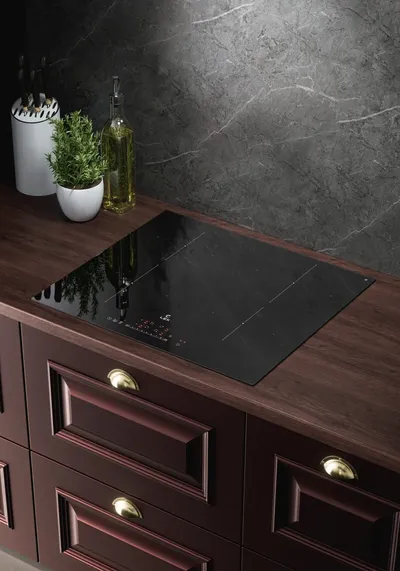 Индукционная варочная поверхность Lex Hi-Tech EVI 640A I BL, 4 конфорки, стеклокерамика, 7200 Вт