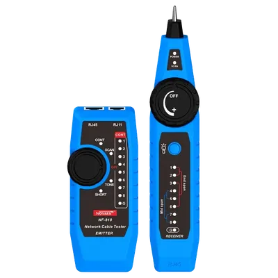 Тестер сетевых кабелей Noyafa NF-810, CAT5/CAT6, PoE 802.3at