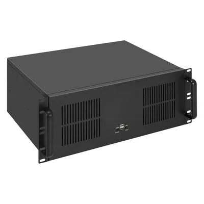 EX295896RUS Корпус для сервера ExeGate Pro 4U350-02 RM 19", высота 4U, глубина 350 мм, блок питания 1100RADS, 2 порта USB