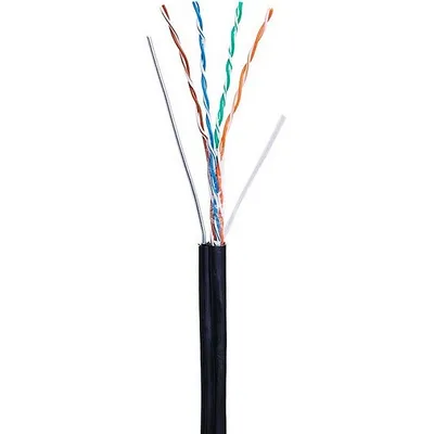 Кабель NETLAN EC-UU004-5E-PE-SW-BK, U/UTP 4 пары, Кат.5e, 100 МГц, внешний, PE, 305 м