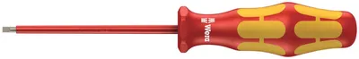 Отвертка WERA WE-006100 шлицевая диэлектрическая 160 i SL VDE, 0.4×2.5×80 мм