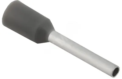Наконечник НШВИ IEK UGN11-C75-010-100, 0.75-10, серый, 100шт