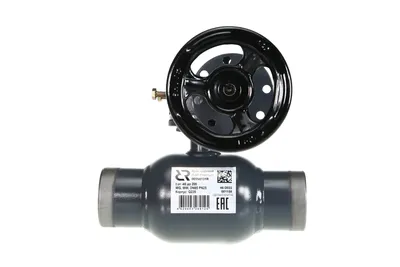 Кран шаровой Ридан WW DN80 PN25, приварной, с редуктором