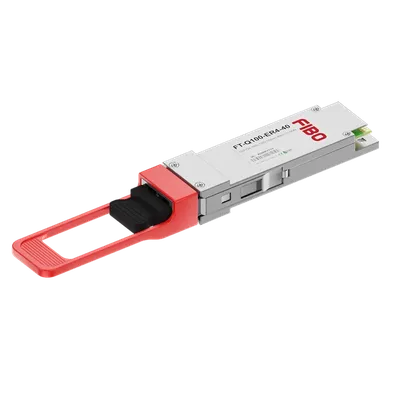 Трансивер FIBO FT-Q100-ER4-40, QSFP28, 100G, до 40 км, 2×LC