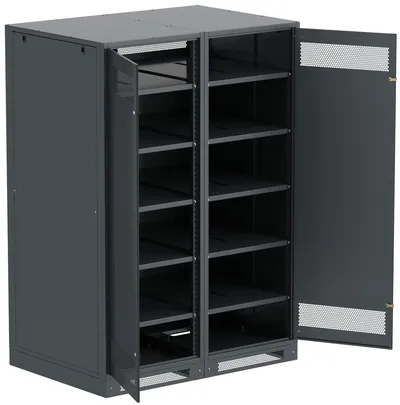 Шкаф ITK LINEA B LB05-20H49-2M, аккумуляторный, 2000×1400×950 мм, IP20, 2 двери