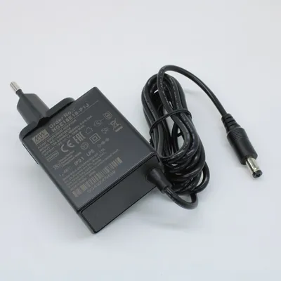 Адаптер Mean Well NGE18E18-P1J, AC-DC, 18Вт, 18В/1А, 2xMOPP