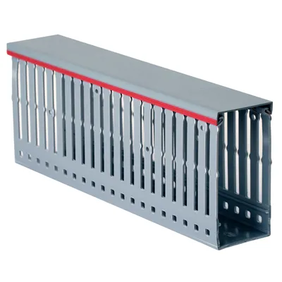 Короб перфорированный DKC 00674RL, RL75, 15×40, с крышкой, серый