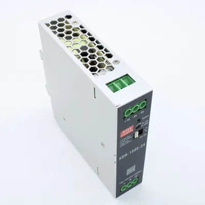 Преобразователь AC-DC Mean Well XDR-150E-24, DIN-рейка, 156Вт, 24В/6.5A