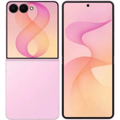 Смартфон Samsung Galaxy Z Flip8 SM-F776B, 512 ГБ, 12 ГБ, 6.9", 5G, розовый