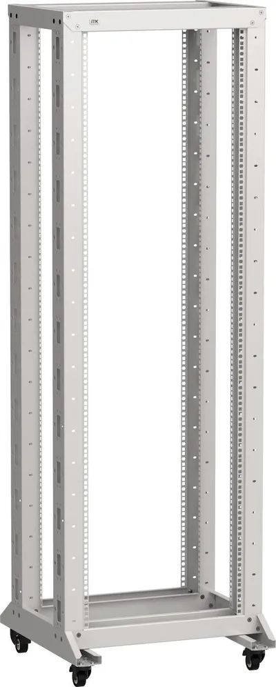 Стойка телекоммуникационная ITK Linea LF35-42U66-2RM, 42U, 600×600 мм, 700 кг