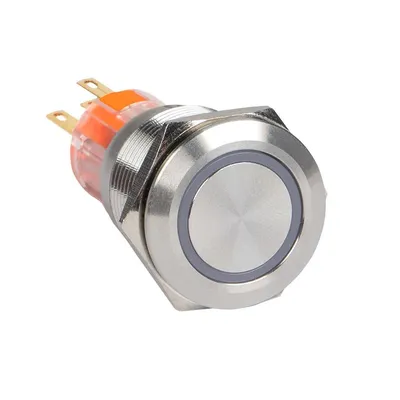 Кнопка S-Pro67 19 мм с фикс. с синей подсв. 230В EKF PROxima (s-pro67-241)