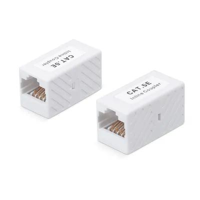 Проходной адаптер Cabeus CA-8p8c-C5e, RJ45–RJ45 (8P8C), кат. 5e, неэкранированный
