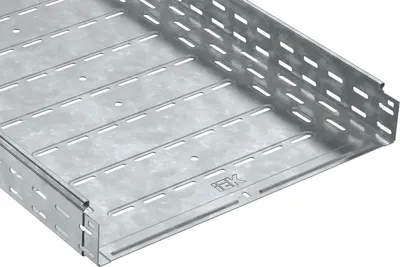 Лоток перфорированный IEK ESCA CLP10-080-600-3, 80×600×3000 мм, сталь, цинк