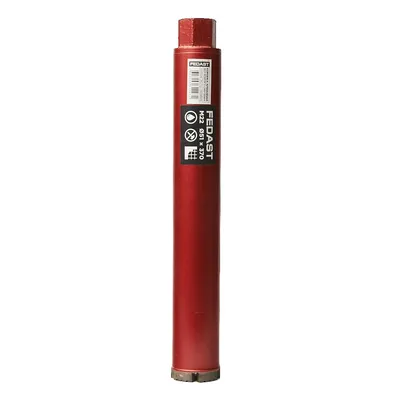 Коронка алмазная Fedast FDDCW51370, 51×370 мм, M22, глубина 330 мм