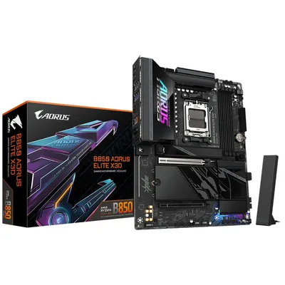 Материнская плата AORUS B850 AORUS ELITE X3D, Socket AM5, DDR5, ATX