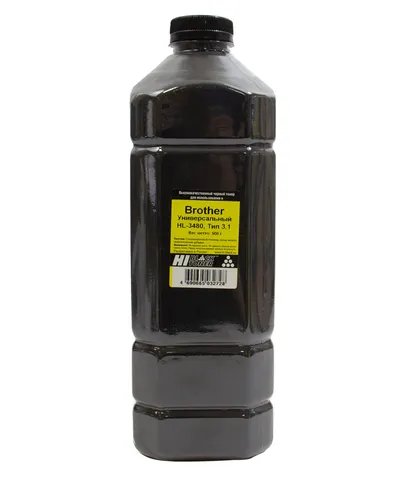 Тонер Hi-Black 99122149006041 универсальный, тип 3.1, Bk, 500 г, канистра